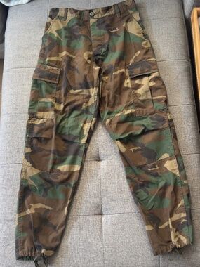Rothco Camo Tactical BDU Pants | Green Camo | Size 27-31 (small short)